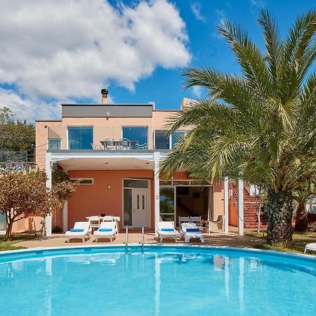 Seafront Villa Longobardi Chrissi Akti Chania Exterior foto