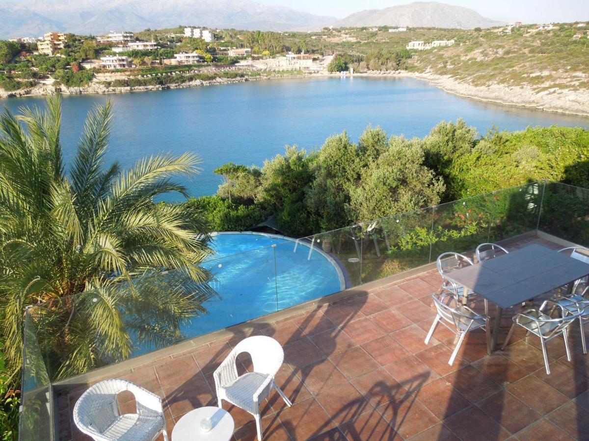 Seafront Villa Longobardi Chrissi Akti Chania Exterior foto